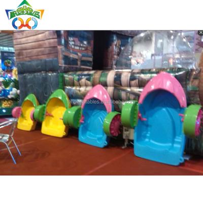 China Play On The Lake Kids Pedal Boat/Pedal Plastic Pool Or Pool Aqua Paddler Boat For Sale In Different Size for sale