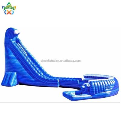 China Party Or Games Guangzhou Inflatable Water Slide For Kids And Adults Giant Inflatable Pool Slide for sale