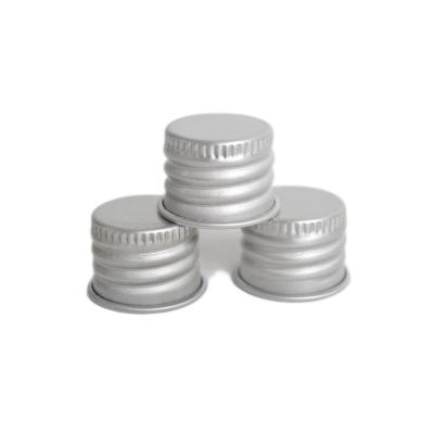 China 1814# Cap Manufacturer Custom Color Aluminum Child Safe Top Aluminum Screw Cap For Glass Tube Jar Bottle for sale