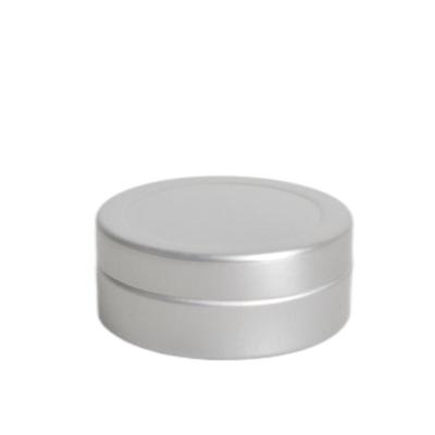 China Factory direct salesdifferent materials 4618# 25ml size screw thread empty can jar recycled aluminum container for cream balm packaging tin for sale