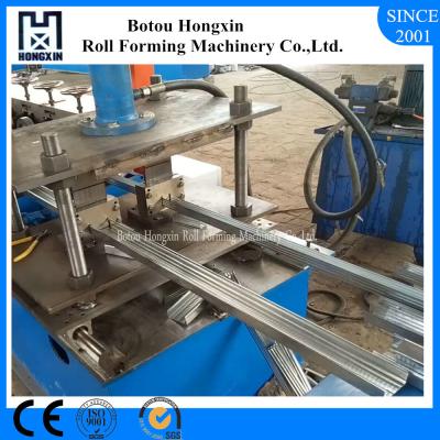 China Metal Steel Stud Roll Forming Machine , Double Cutting Steel Forming Machines for sale