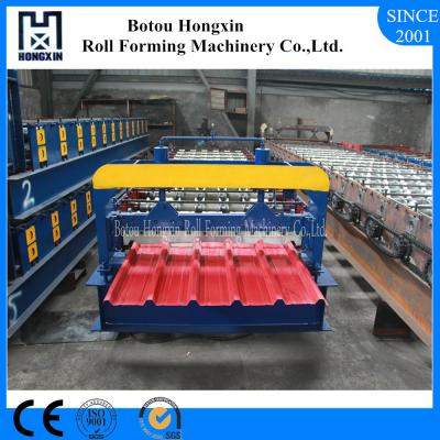 China ISO Steel Roll Forming Machine , Galvanized Roofing Sheet Roll Forming Machine for sale