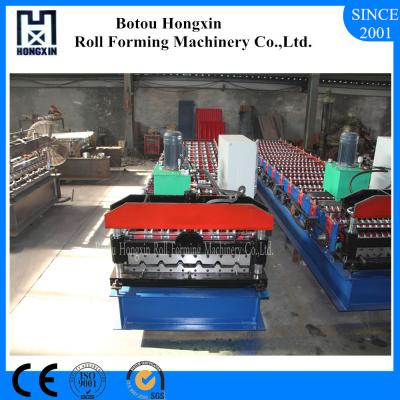 China 70mm Roller  Roof Tile Roll Forming Machine , Efficient Sheet Metal Forming Machine for sale