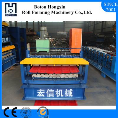 China Building Double Layer Roll Forming Machine 0.3 - 0.8mm Plate Thickness for sale