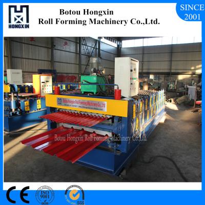 China Roofing Double Layer Roll Forming Machine For Botswana 11 Rows Roller for sale