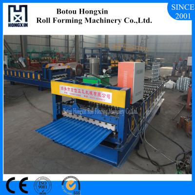 China Roofing Sheet Metal Roll Forming Machines 10 - 12m / Min Work Speed for sale