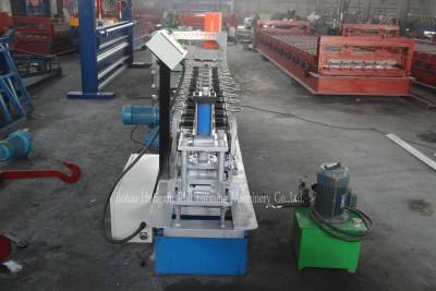 China Aluminum Shutter Roll Forming Machine , Hydraulic Pump Sheet Metal Forming Machine for sale