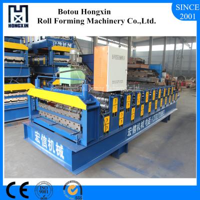 China CE Roofing Sheet Roll Forming Machine , Two Layer Metal Roof Forming Machine for sale