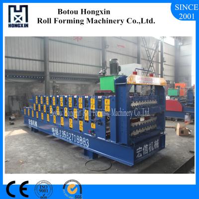 China Three Layer Roofing Sheet Making Machine , Reliable Metal Sheet Forming Machine for sale