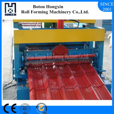 China Galvanized Roof Panel Roll Forming Machine , CE Roof Sheet Making Machine for sale