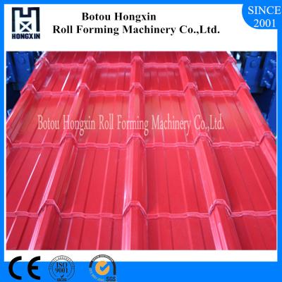 China Hydraulic Pump Roofing Sheet Roll Forming Machine 840mm Cover Width for sale