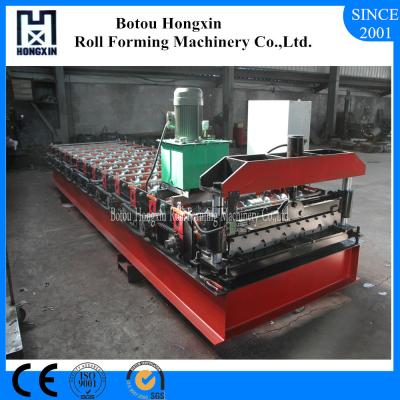 China Trapezoidal Sheet Roof Roll Forming Machine High Grade Hydraulic Pump for sale