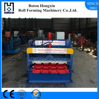 China Professional Tile Roll Forming Machine , Automatic Roof Tile Roll Forming Machine for sale