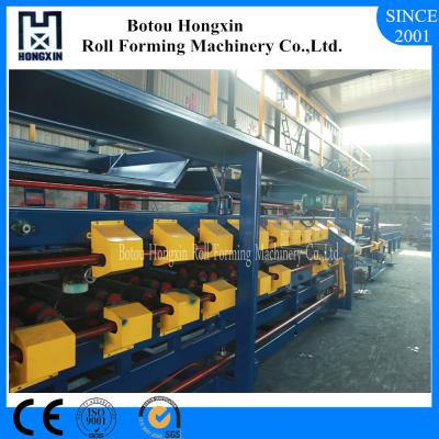 China Automatic Rock Wool Sandwich Panel Production Line PLC Control System for sale