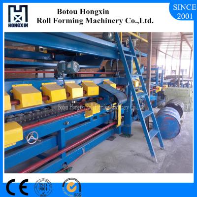 China ISO EPS Rock Wool Sandwich Panel Production Line With Hydraulic Pump for sale