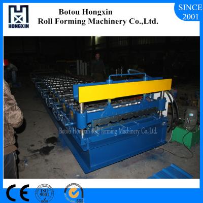 China Aluminum Roofing Sheet Making Machine , Hydraulic Pump Roof Forming Machine for sale