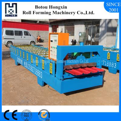 China Automatic Roof Roll Forming Machine 1000mm Raw Material Width CE Approval for sale