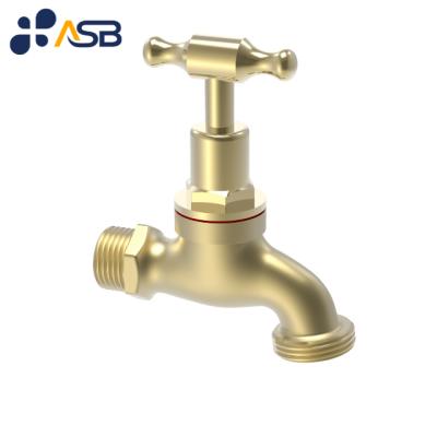 China General Garden Hose Faucet Male Screwed T Head Handle Certified Brass for sale