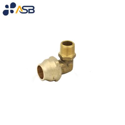 China Plumbing Flare Fitting Brass Reducing Elbow 1/2