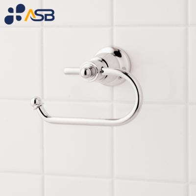 China Sustainable Bathroom Accessory Wall Mounted Brass Classic Design Chrome Plated for sale