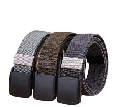 China Army Webbing Woven Nylon Belt 3.8CM Plain Elasticated Woven Belt for sale