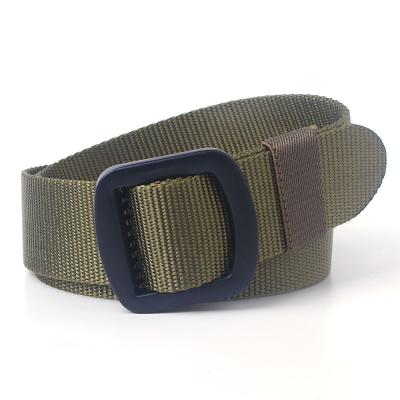 China OEM Unisex Cotton Canvas Belt 130cm Polyester Fabric Web Belt Webbing for sale