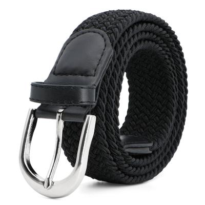 China Polypropylene Fiber Fabric Braided Belt Stretch Waist Belts 3.3cm for sale