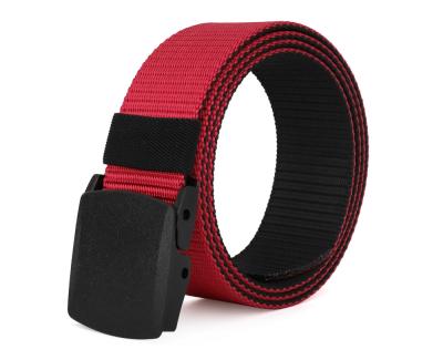 China 3cm Fabric Plastic Buckle Nylon Belt for sale