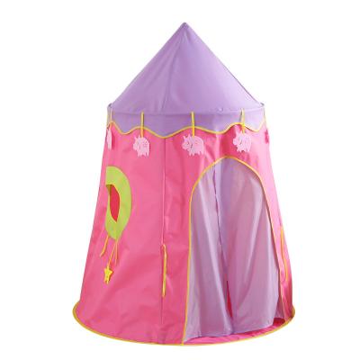 China Sports Toy New Designs Kids Castle Playhouse Princess Crown Shape Mongolian Yurt Kids Tent for sale