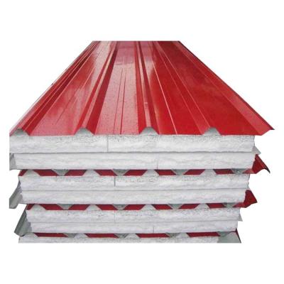 China 980mm& 960mm& 950mm& 1150mm 980mm/960mm Corrugated Structural Insulated Sandwich Panel Panels Price for sale