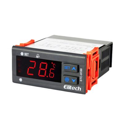 China STC-9100 Cooling Defrost Alarm Output Dual Sensor Temperature Controller STC-9100 for sale