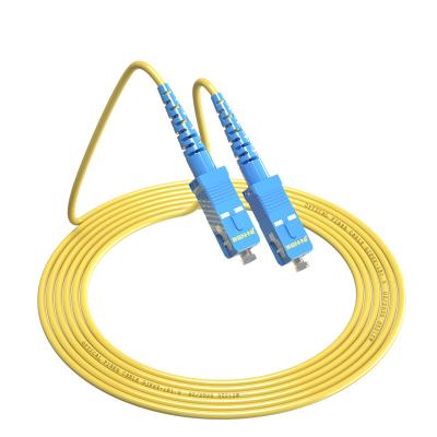 China SM OEM ODM SC UPC-SC UPC 3M/5M/10M/20M Telecom Fiber Optic Jumper for sale