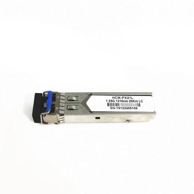 China FTTP Gigabit Single Mode Dual Fiber LC-SFP Optical Module for sale