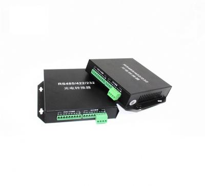 China fttp one way 485 channel data bidirectional fiber optic transceiver fiber optic converter for sale