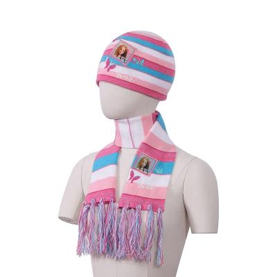 China Fashion\Comfortable Warm Warm Cold Scarf\Durable Crotection Knitted Scarf and Hat Two Piece Set Hats Scarf for Kids Scarf, Hat and Gloves Set for sale