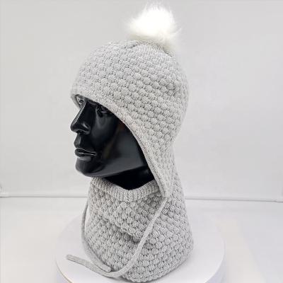 China Fashion\Wholesale Price Baby Hat Scarf Glove Gray Plain Crochet Set Warm Scarf,Comfortable\Durable Cheap Hat And Glove Sets for sale