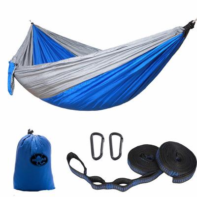 China Adult High Quality Nylon Material Camping Portable Hammock for sale