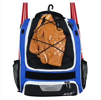 China Waterproof Factory Custom Baseball Bats Bag Pack Sport Softball Bag Baseball Backpacks for sale