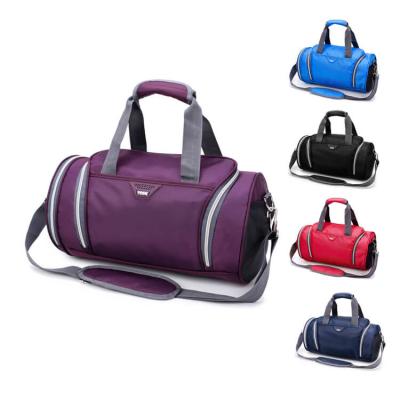 China Fashion Logo Custom Mens Travel Bags Sports Gym Bag With Shoe Compartment for sale