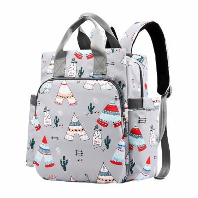 China Water Resistant Large Capacity Diaper Bag Backpack, Backpack Multifunctional Maternity Baby Travel Changing Bags for sale