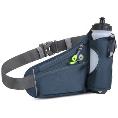 China Running Waist Pack Bum Bag Sports Hydration Pack Anti-theft Belt Bag With Water Bottle Holder For Women Men for sale