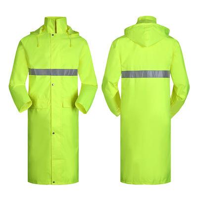 China Water Resistant Class 3 Visibility Tops Jacket Safety Reflective Men Tracksuits Raincoat for sale