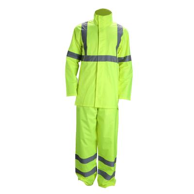 China FONIRRA HIGH VISIBILITY Hi Force Raincoat Safety Clothing Waterproof High Visibility Reflective Jacket for sale