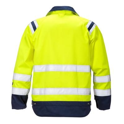 China Water Proof FONIRRA Winter Thermal High Visibility Workwear Safety Waterproof Reflective Jackets for sale