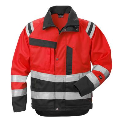 China Water Proof FONIRRA Winter Thermal High Visibility Workwear Safety Waterproof Reflective Jackets for sale