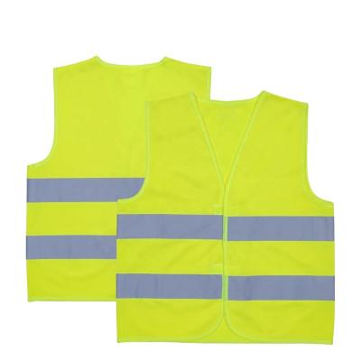 China Custom Children's Road School Safety Logo Warning Vests Safety Reflective Vest for sale