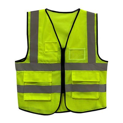 China HIGH VISIBILITY Customized Safety Reflector Work Jacket High Visibility Mesh Reflective Vest for sale