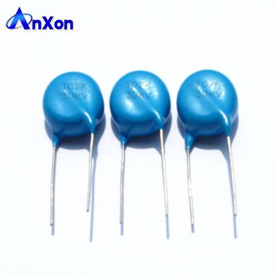 China Modular Size 30KV 1000PF 102 Voltage Block THT Ceramic Capacitor for sale