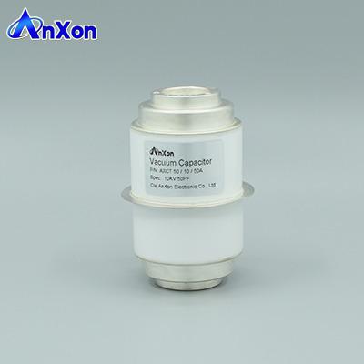 China RF / Microwave Circuit AnXon CKT50/10/50 10KV 15KV 50PF Fixed Vacuum Capacitor for sale