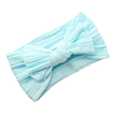 China Washable Unveil Reusable Fits All Baby Ties Elastic Rib Headband Headband Baby Toddler Headband Cotton Headband Accessories for sale